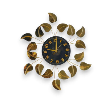 The Golden Sprout Timepiece (25 x 25 Inches)